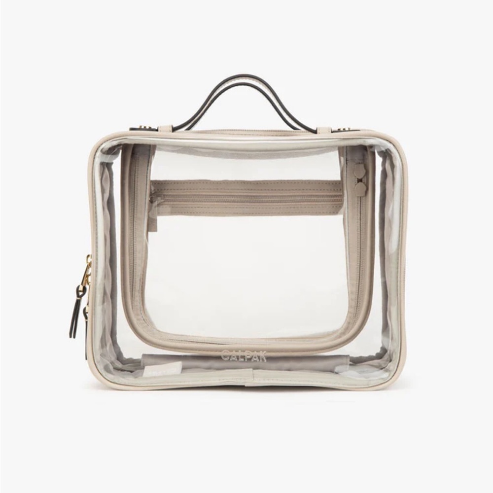 Calpak Kaya Clear Cosmetics Case
